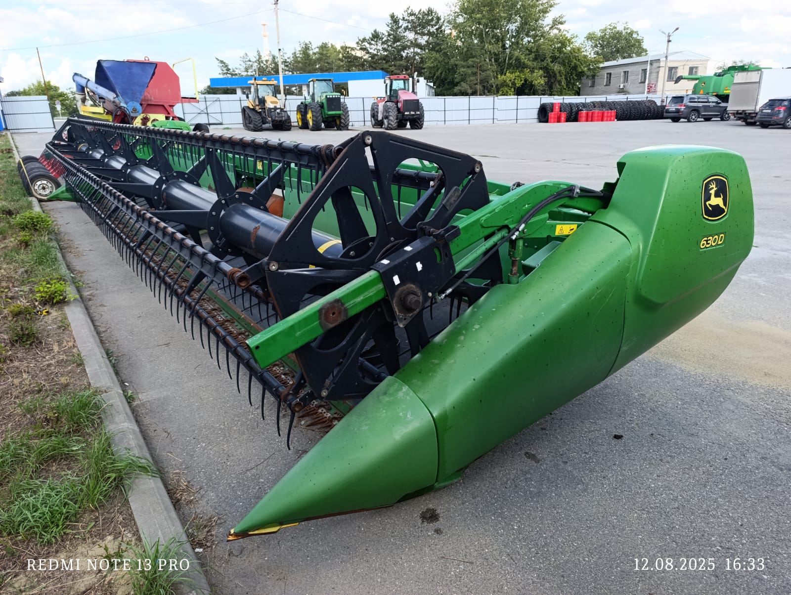 Жатка зерновая John Deere 630D