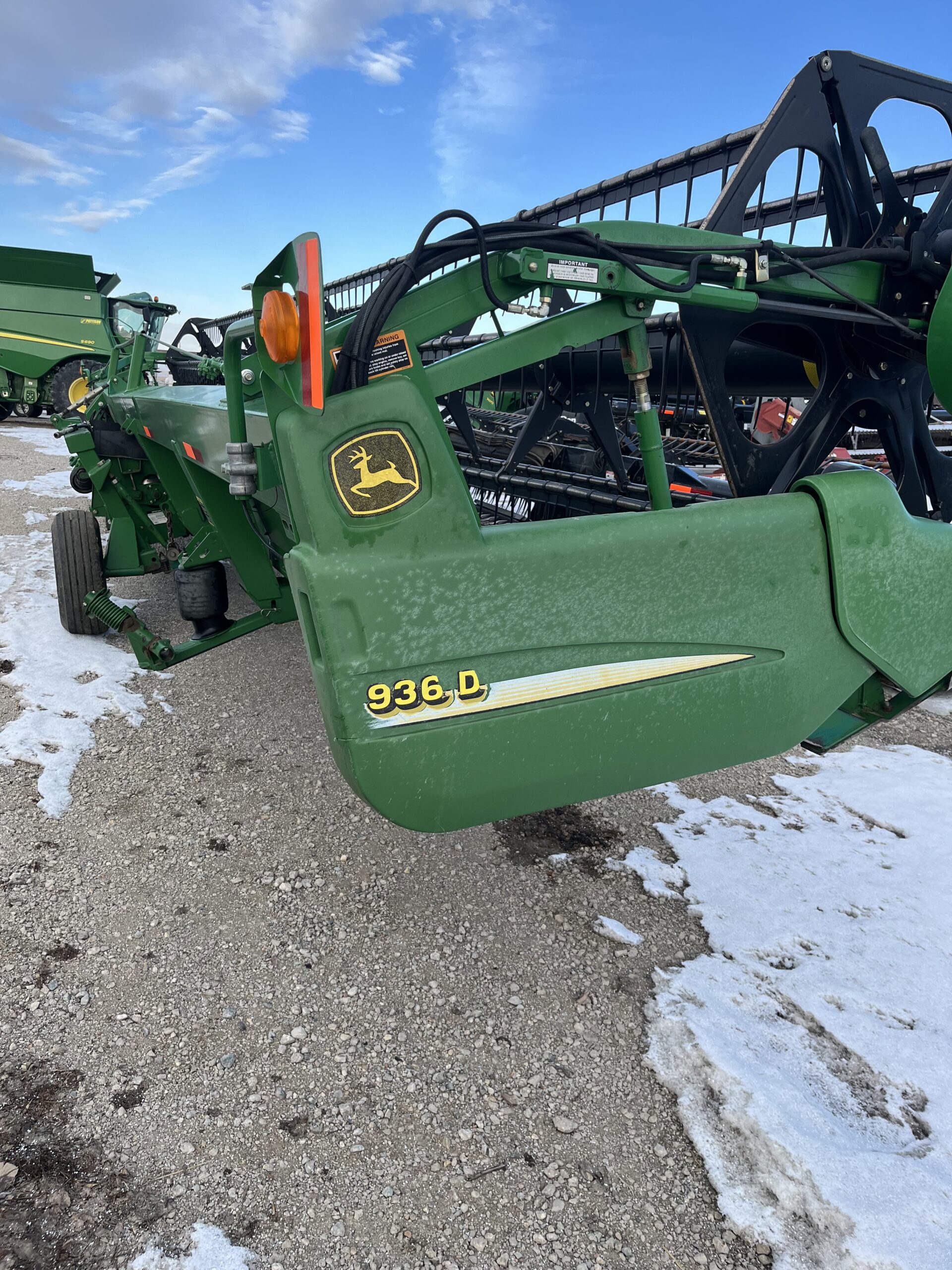 Жатка John Deere 936D
